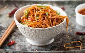 Spicy Schezuan Vegetarian Noodles Recipe Archana S Kitchen All Things Vegetar Vegetarian Noodles Recipes Vegetarian Recipes Easy Vegetarian Recipes Healthy