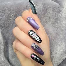 These acrylic nail designs are glamorous and unique, giving you the inspiration you'll need to create your own fabulous designs for that special occasion. 1001 Ideas For Awesome And Spooky Halloween Nails