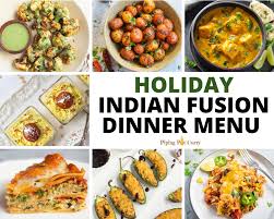 No indian restaurant near you? Indian Fusion Dinner Menu Piping Pot Curry