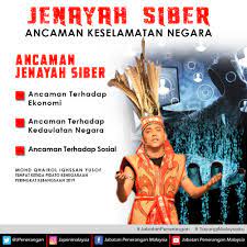 Riziana ibrahim27 januari 202127 januari 2021. Jenayah Siber Ancaman Keselamatan Negara Jabatan Penerangan Malaysia