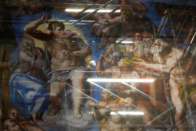 Michelangelo's 'The Last Judgment' undergoes first significant restoration  in decades | The Independent