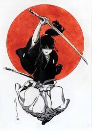 Tekdiver Samurai Art Japanese Drawings Samurai Artwork