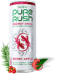 The premium energy drink that helps you live life, fast. Sobe Pure Rush Vegard Skjefstad