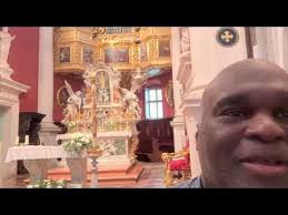 Deacon Harold and Fr. Leo Patalinghug Pilgrimage to Dubrovnik, Croatia.  Church of Saint Blaise.