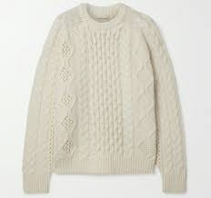 This is a reversible pattern that creates a thick fabric with lots of volume and horizontal stretch. Habitually Chic The Best Fisherman And Cableknit Sweaters For Fall 2020