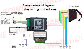 Electrical schematic & wiring diagrams. 13 Pin Full Function Socket With Bypass Lider Trailers