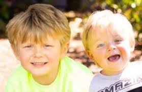 A Home of Their Own: Aiden and Anthony Jr. (ages 5 and 2), have endless  energy!