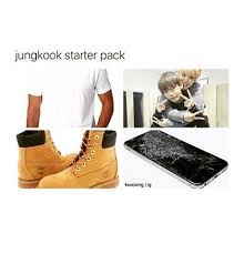 Starter Pack Jungkook Starterpack Kpop Bangtanboys Bangtanforever Bts Btsjungkook Kookie Btsarmy Baka Kawaii Lo Kpop Memes Bts Bts Boys Bts Facts