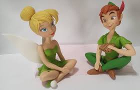 Peter Pan Fondant Figures Peter Pan Tinkerbell