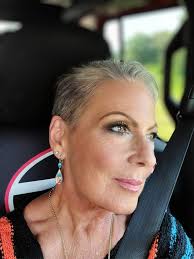 After fighting Breast Cancer for the second time and losing my hair,  decided to let it grow. 70 and love it!!