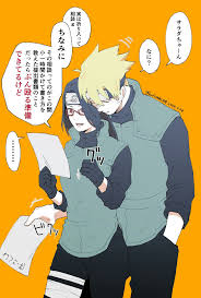 Boruto Sarada Borusara Jonin Naruto Naruto Shippuden Anime Naruto Sasuke Sakura Naruto Comic