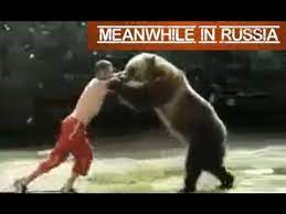 Actual footage of amazing leader vlad putin fighting evil american bear pig swine in fight promo from glorious motherland russia. Wrestling With A Bear Youtube