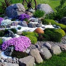 You can build a rock garden utilizing a rocky or uneven section of land within your lawn to create a sprawling rock. Gardeners Corner Alpine Beds And Rock Gardens