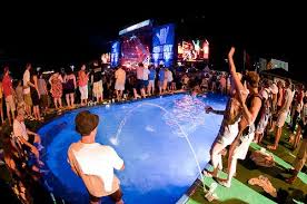 Side Stage Vip Pool Hangout 2011 Music Fest Hangout Music Festival Foster The People