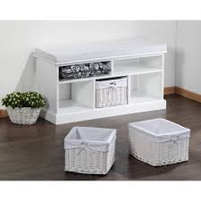 Sitzbank Dina Weiss Polster Danisches Bettenlager Sitzbank Moderne Waschraume Bett Lagerung