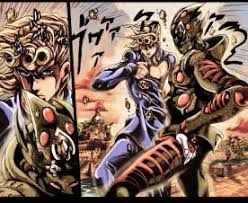Accompanied by his fellow gang members, bruno, mista, narancia and fugo, he unearths a terrifying secret about the boss of passione. Jiren Vs Giorno Giovanni And Golden Experience Requiem Battles Comic Vine