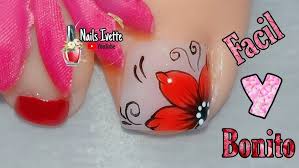 Diseño para niñas fácil paso a paso. Decoracion De Unas Pie Facil Y Sencillo Como Hacer Disenos En Los Pies Unas De Los Pies Decoradas Youtube