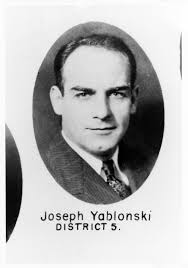 Joseph Yablonski, District 5, United Mine Workers of America Executive  Board, 1955-05
