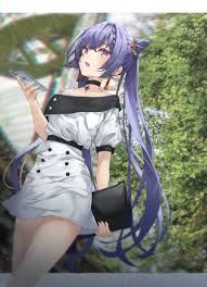 Keqing is a character from genshin impact. Keqing Genshin Impact Zerochan Anime Image Board