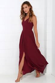 Boutique de robes de mariées à bordeaux. Wunderbar Und Fast Weinlese Wie Wein Rot Kleider Deutsch Style Robe Bordeaux Mariage Robe De Temoin Mariage Robe Longue