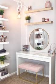 Dressing table ideas with shelves. Makeup Vanity Table Ideas To Assist Your Makeup Routine Glaminati Com