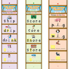 Word Ladder Card Sets