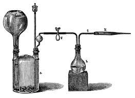 This Vintage Chemistry Drawing Offers A Public Domain Science Image That You Can Freely Use In Your Scientific Illustration Vintage Illustration Science Images