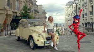 Papillon noir, paris mystére c'est mon histoire, plutôt étrange la magie noire, me désespère et le chat noir n'est pas un ange. The Citroen 2cv In The Clip Miraculous Of Lou And Lenni Kim Spotern