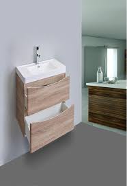 Bathroom Vanities Eviva Smile 24 In White Oak Wall Mount Modern Bathroom Vanity Set With Integrat Modern Bathroom Vanity Bathroom Vanity Best Bathroom Designs