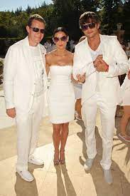 The couple started dating in 2012. Demi Moore Ashton Kutcher Photostream White Tuxedo Wedding Demi Moore Hamptons Party