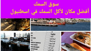 سوق خاص لأكل السمك التركي في اسطنبول مطاعم السمك في اسطنبول سوق السمك مطعم سمك في اسطنبول Youtube