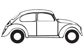 Dididou Coloriage De Voiture Coccinelle Volkswagen Beetle Volkswagen Beetle Drawing