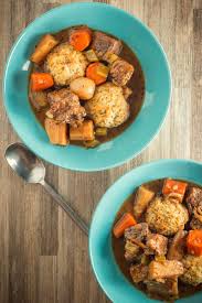 British Beef Stew With Suet Dumplings Recipe Suet Dumplings British Beef Stew Vegetarian Stew