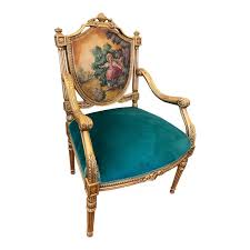 Pin By Lyndsey Eorio On Upholstery French Style Armchair Armchair Louis Xvi Style