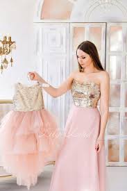 Matching Mother Daughter Blush And Gold Wedding Guest Dress Etsy Gold Wedding Guest Dresses Wedding Guest Dress Girls Bridesmaid Dresses
