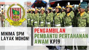 Klasifikasi perkhidmatan kumpulan perkhidmatan skim perkhidmatan taraf jawatan. Minima Spm Layak Mohon Pembantu Pertahanan Awam Kp19