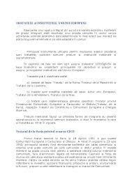 Doc Tratatele Si InstituÅ£iile Alin Marin Academia Edu