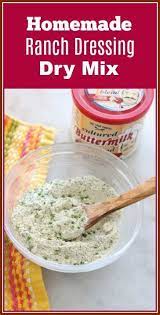 Diy Ranch Seasoning Mix Recipe Recipes Seasoning Recipes Homemade Ranch Dressing Mix