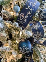 Maybe you would like to learn more about one of these? Blue And Silver Christmas Tree For The Living Room 2 Bees In A Pod