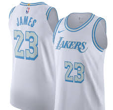 His jersey number is 23. Los Angeles Lakers City Edition Jersey Where To Buy