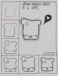 We're learning how to draw a cute ice cream cone. 40 Easy Step By Step Art Drawings To Practice Bored Art