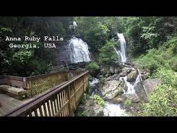 Hours, address, anna ruby falls reviews: Anna Ruby Falls Unicoi State Park Chattahoochee National Forest 2017 Helen Georgia Usa Youtube