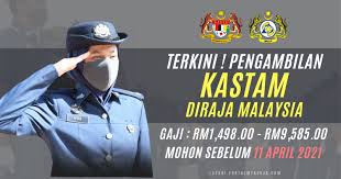 Jabatan kastam diraja malaysia), abbreviated rmc or jkdm, is the malaysian government agency responsible for administrating the nation's indirect tax policy, border enforcement and narcotic offences. Pengambilan Jabatan Kastam Diraja Malaysia 399 Kekosongan My Kerja