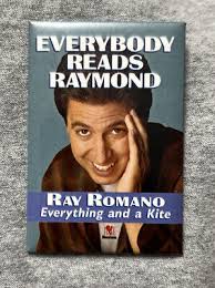 Vtg 1998 Ray Romano Everything And A Kite Promo Pinback Everyone Reads  Raymond