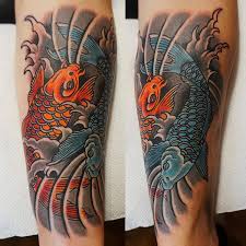 This is koi tattoo design. 65 Mind Blowing Koi Fish Tattoos And Their Meaning Authoritytattoo