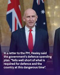 UK Defence Secretary John Healey has unexpectedly resigned over Prime  Minister Starmer's defence spending plan. In his letter to the PM, Healey  said the “Treasury has been unwilling to commit the resources