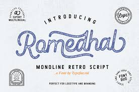 In scripto, slope is not steady, instead there is a great variety of steepness. Download Romedhal Script Stamp Font Fontsme Com