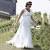 Sweetheart Neckline High Waisted Wedding Dress