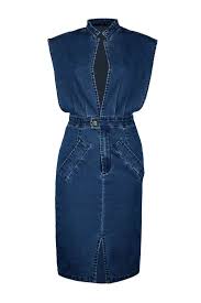 Boutique Open Front Denim Dress Boohoo Denim Dress Everyday Fashion Outfits Denim Fashion