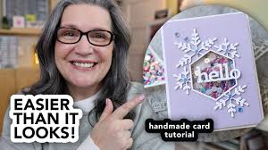 A festive shaker featuring some fabulous wafer dies